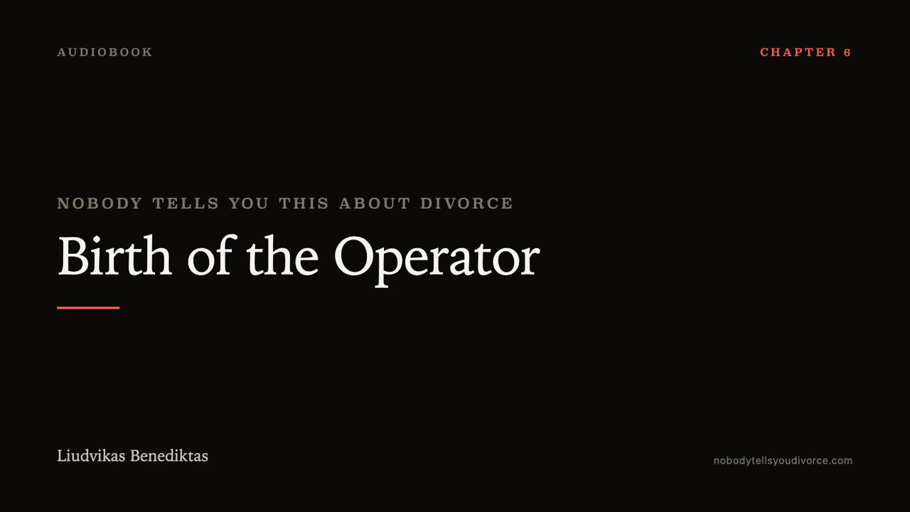Birth of the Operator — audiobook chapter card