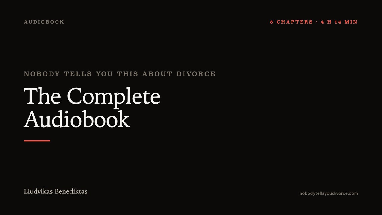 Nobody Tells You This About Divorce — the complete audiobook